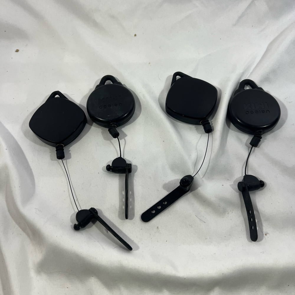Black Retractable cord Holders